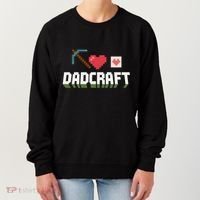 Dadcraft Funny Father's Day Gamer Gift Women's Sweatshirt thumb 0