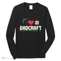 Dadcraft Funny Father's Day Gamer Gift Long Sleeve Shirt thumb 0