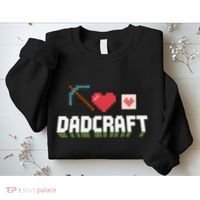 Dadcraft Funny Father's Day Gamer Gift Sweatshirt thumb 2