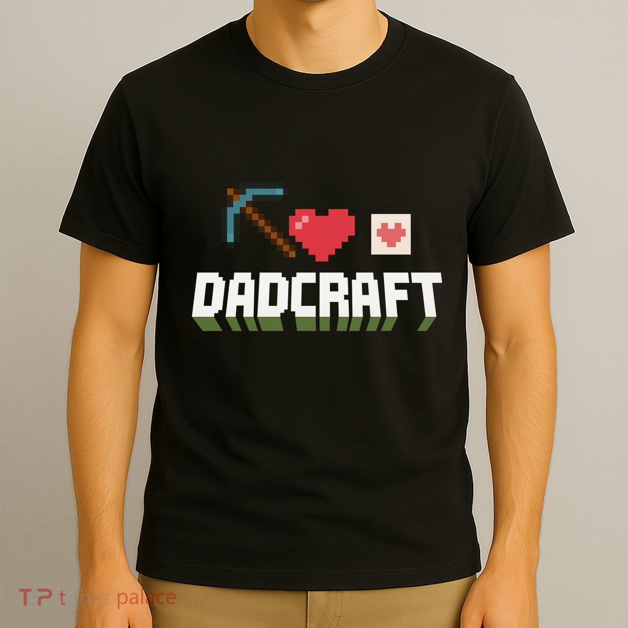 Dadcraft Funny Father's Day Gamer Gift T-Shirt