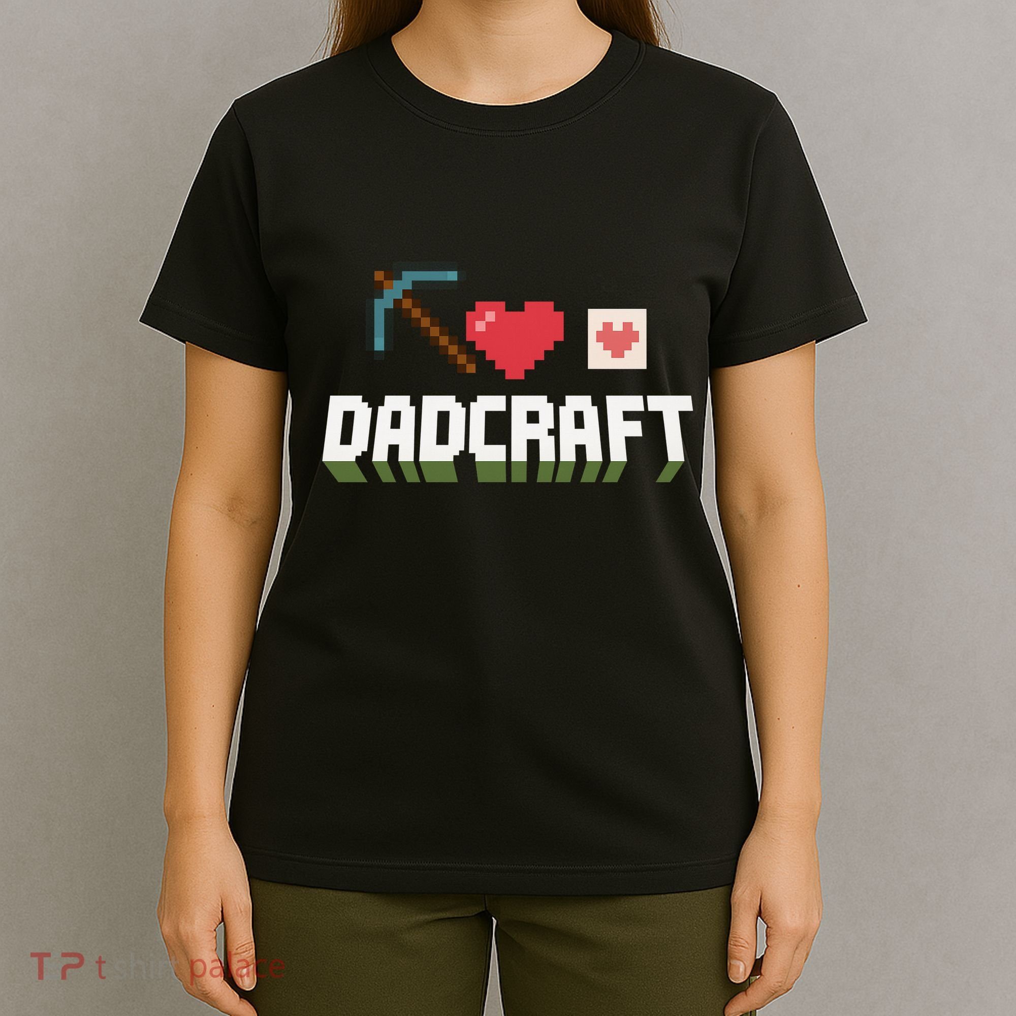 Dadcraft Funny Father's Day Gamer Gift T-Shirt