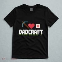 Dadcraft Funny Father's Day Gamer Gift T-Shirt thumb 5