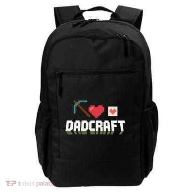 Dadcraft Funny Father's Day Gamer Gift Backpack