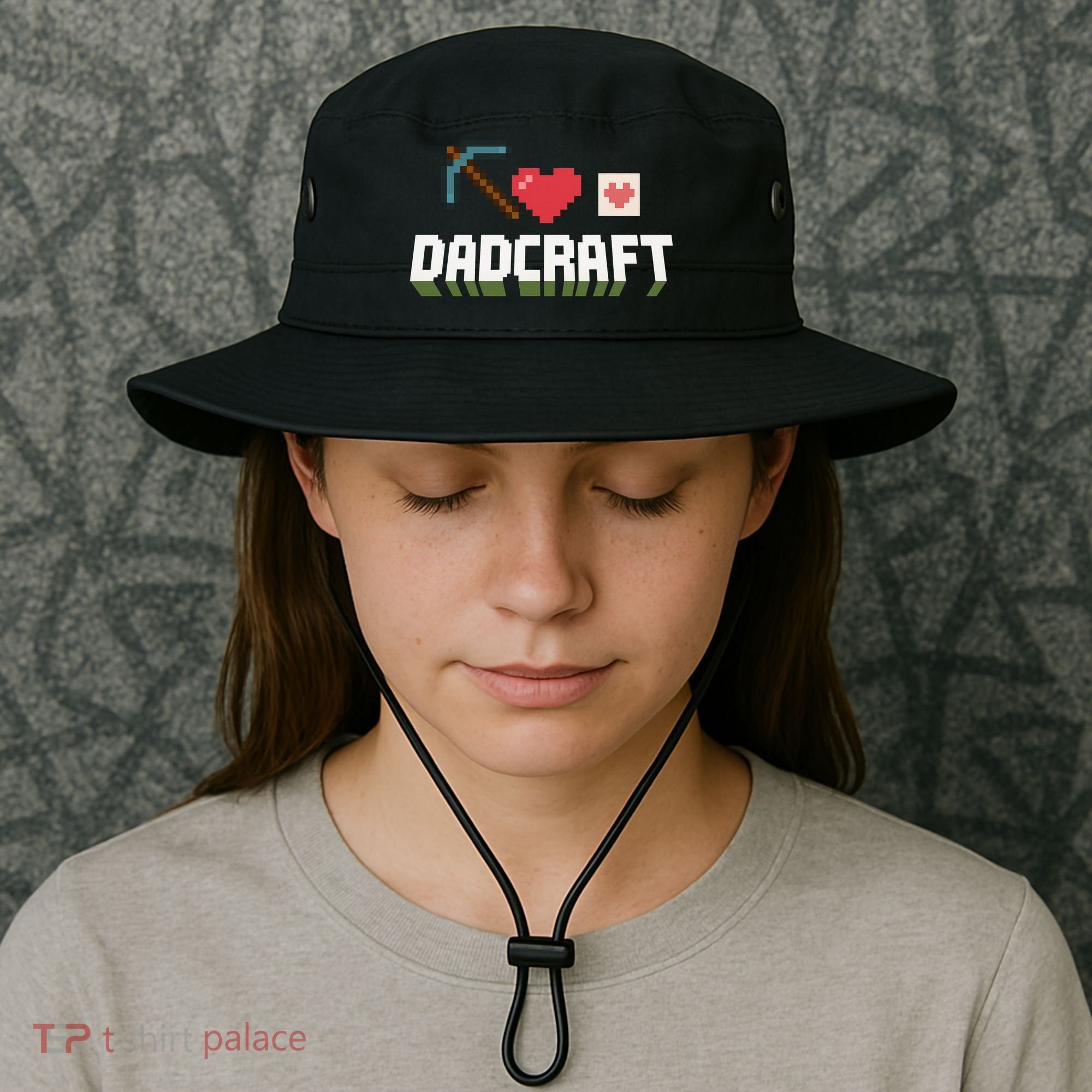 Dadcraft Funny Father's Day Gamer Gift Bucket Hat
