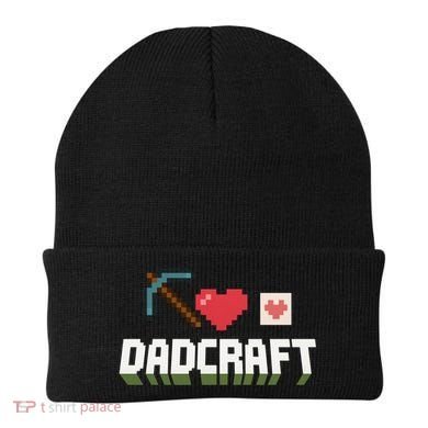 Dadcraft Funny Father's Day Gamer Gift Beanie
