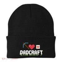 Dadcraft Funny Father's Day Gamer Gift Beanie thumb 0