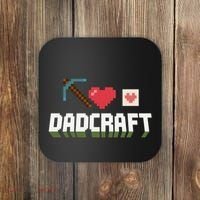 Dadcraft Funny Father's Day Gamer Gift Coaster thumb 0