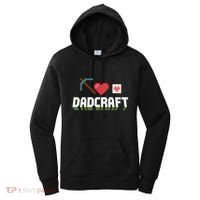 Dadcraft Funny Father's Day Gamer Gift Women's Hoodie thumb 0