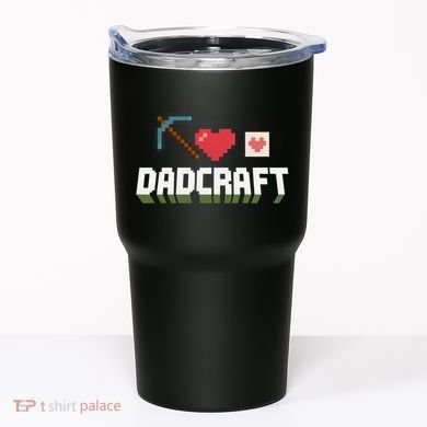 Dadcraft Funny Father's Day Gamer Gift Tumbler
