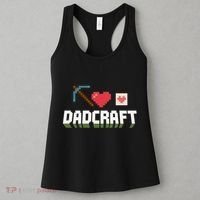 Dadcraft Funny Father's Day Gamer Gift Women's Tank Top thumb 3