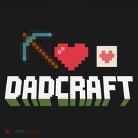 Dadcraft Funny Father's Day Gamer Gift Baby Bodysuit thumb 2