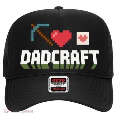Dadcraft Funny Father's Day Gamer Gift Hat
