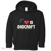 Dadcraft Funny Father's Day Gamer Gift Toddler Hoodie thumb 0