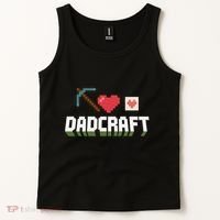 Dadcraft Funny Father's Day Gamer Gift Tank Top thumb 2