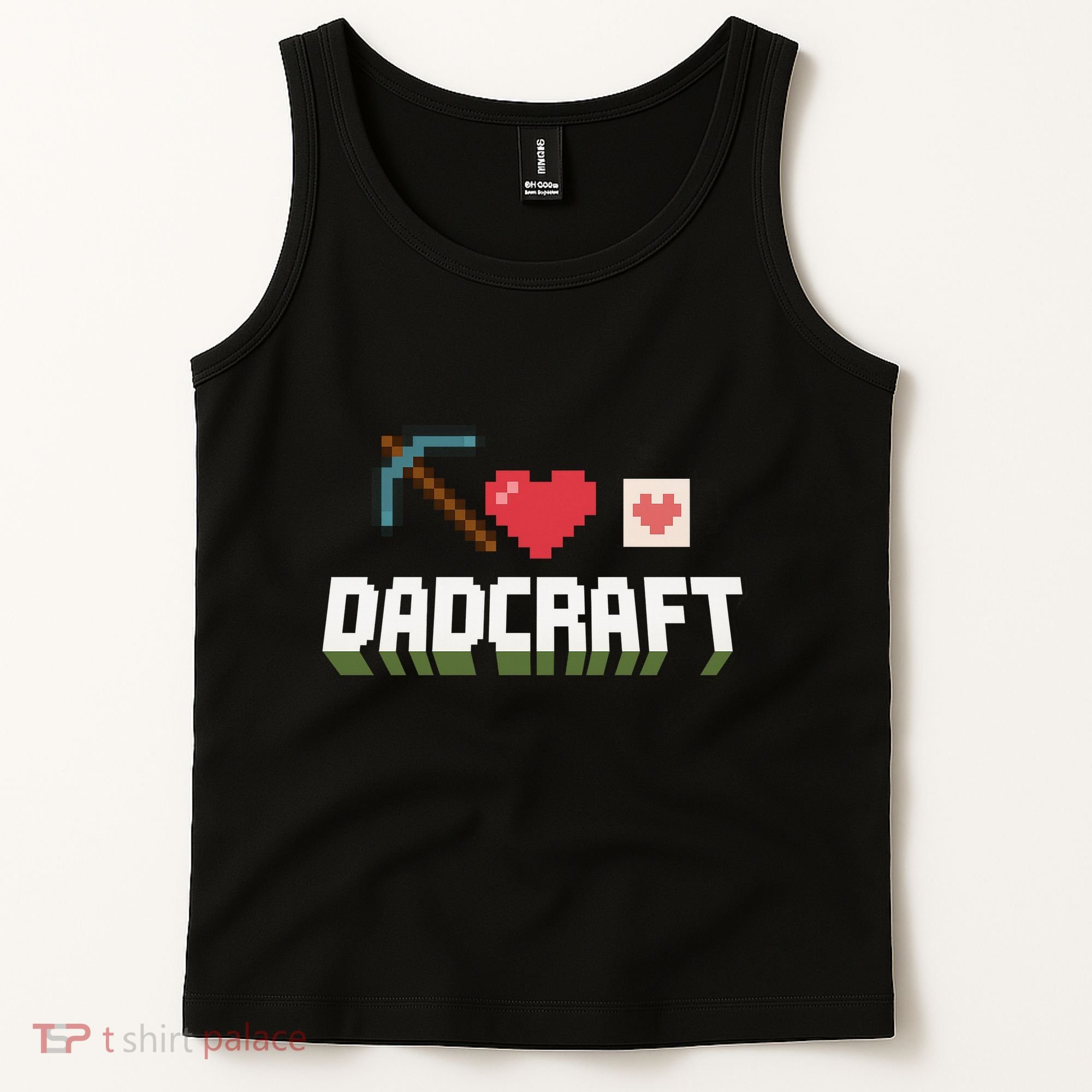 Dadcraft Funny Father's Day Gamer Gift Tank Top