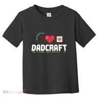 Dadcraft Funny Father's Day Gamer Gift Toddler T-Shirt thumb 0