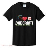 Dadcraft Funny Father's Day Gamer Gift Kids T-Shirt thumb 0