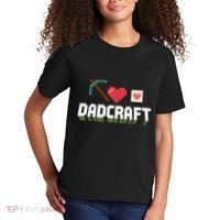 Dadcraft Funny Father's Day Gamer Gift Kids T-Shirt thumb 2