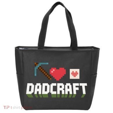 Dadcraft Funny Father's Day Gamer Gift Tote Bag