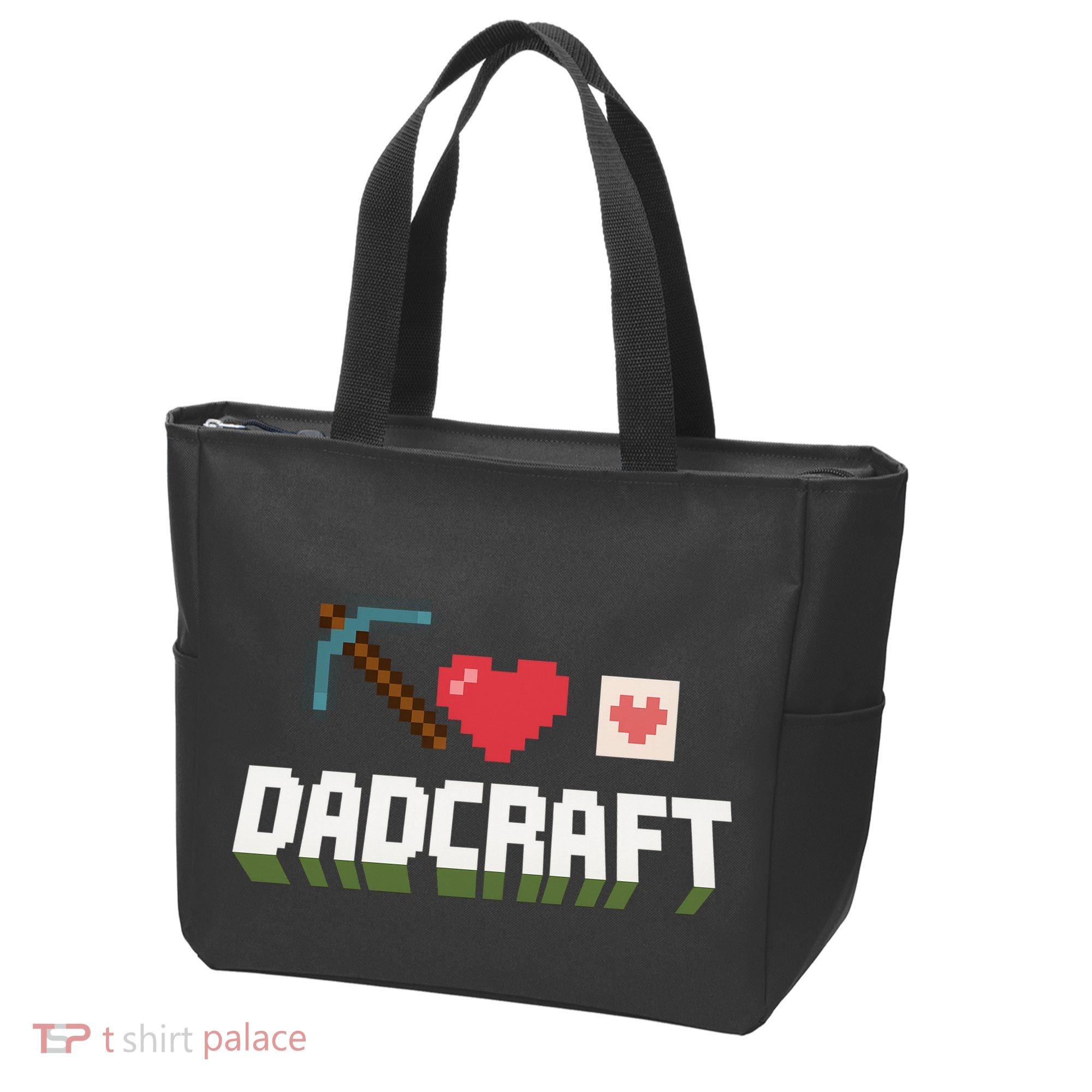 Dadcraft Funny Father's Day Gamer Gift Tote Bag