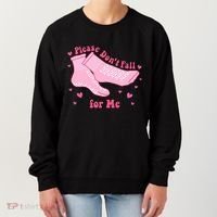 Dont Fall For Me Valentines Day Socks Pct Cna Funny Nurse Women's Sweatshirt thumb 0