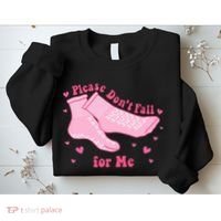 Dont Fall For Me Valentines Day Socks Pct Cna Funny Nurse Sweatshirt thumb 2