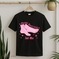 Dont Fall For Me Valentines Day Socks Pct Cna Funny Nurse T-Shirt thumb 2