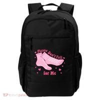 Dont Fall For Me Valentines Day Socks Pct Cna Funny Nurse Backpack thumb 0