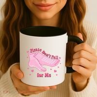 Dont Fall For Me Valentines Day Socks Pct Cna Funny Nurse Coffee Mug thumb 3