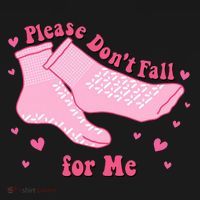 Dont Fall For Me Valentines Day Socks Pct Cna Funny Nurse Mousepad thumb 1