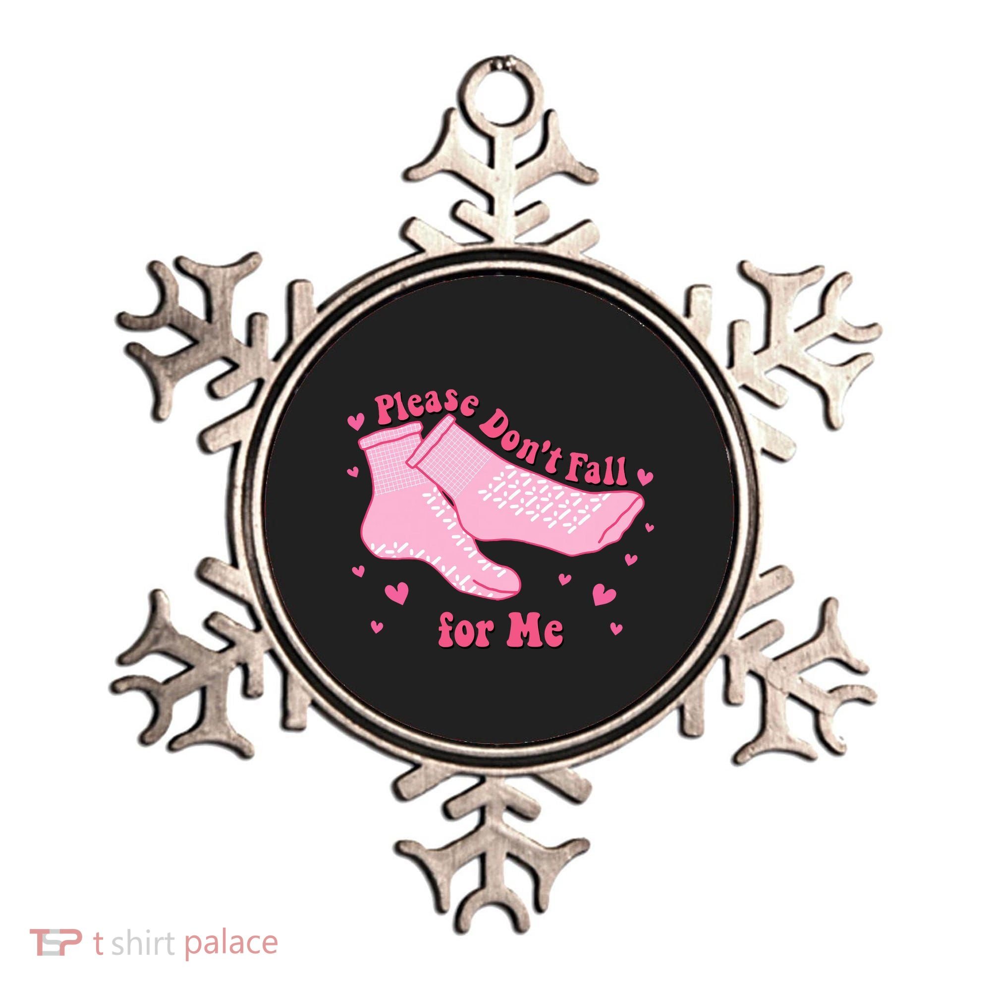 Dont Fall For Me Valentines Day Socks Pct Cna Funny Nurse Ornament