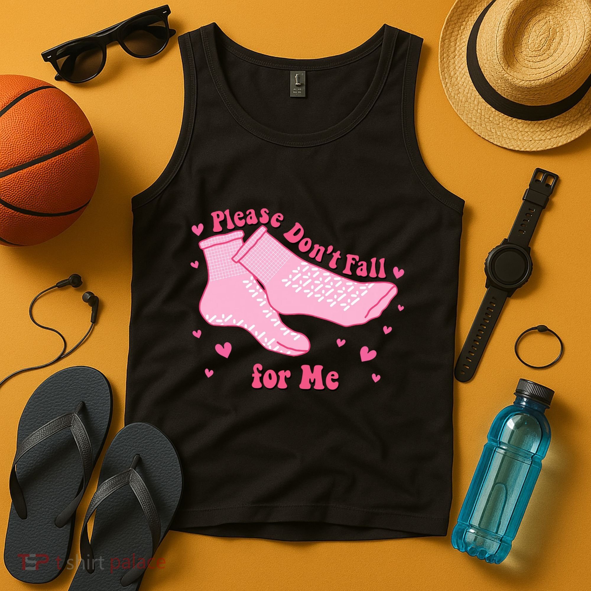 Dont Fall For Me Valentines Day Socks Pct Cna Funny Nurse Tank Top