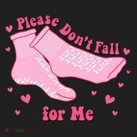 Dont Fall For Me Valentines Day Socks Pct Cna Funny Nurse Golf Towel thumb 3