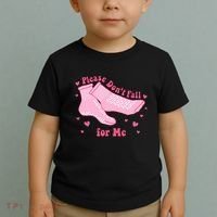 Dont Fall For Me Valentines Day Socks Pct Cna Funny Nurse Toddler T-Shirt thumb 2