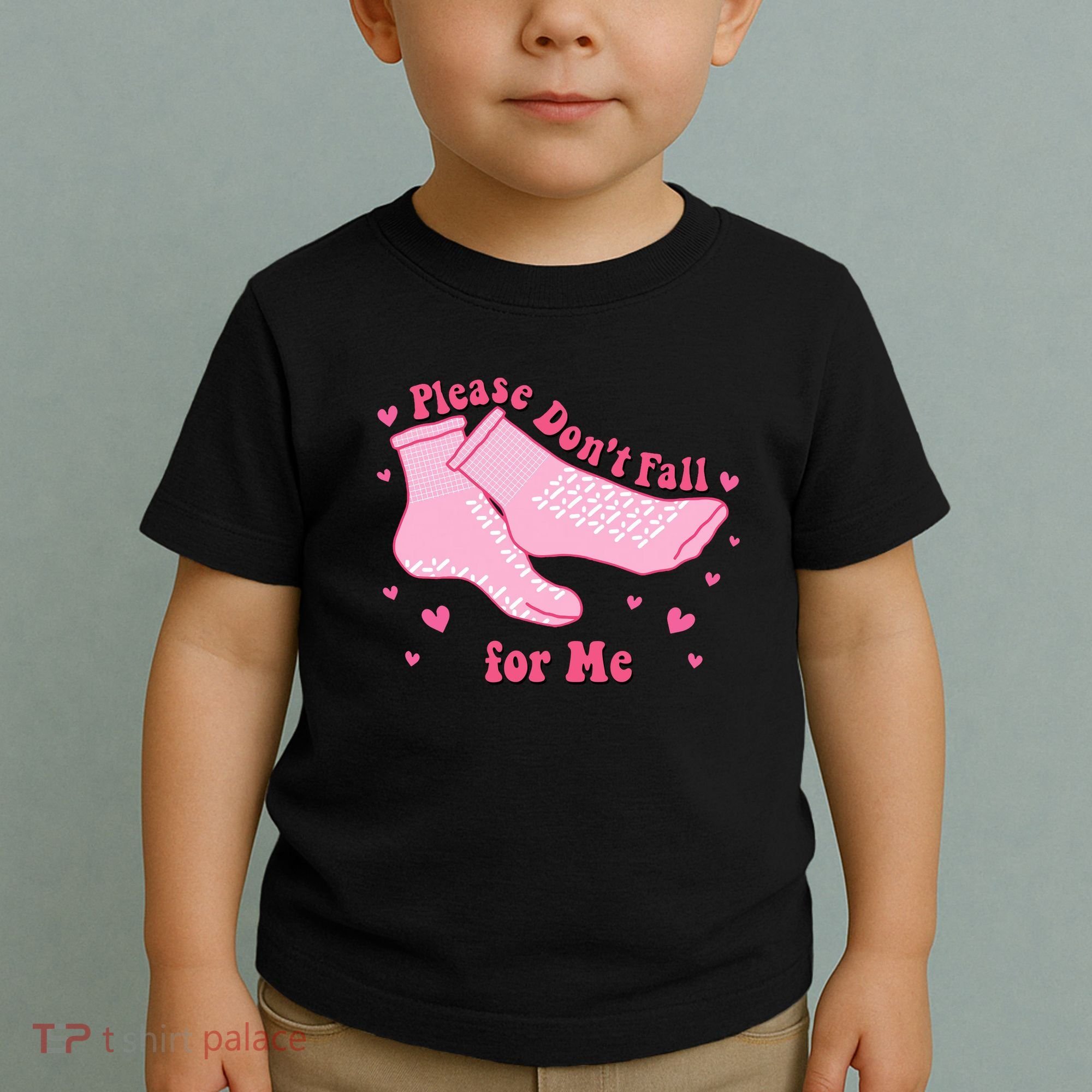 Dont Fall For Me Valentines Day Socks Pct Cna Funny Nurse Toddler T-Shirt