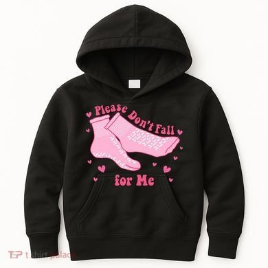 Dont Fall For Me Valentines Day Socks Pct Cna Funny Nurse Kids Hoodie