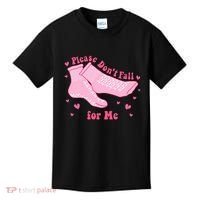 Dont Fall For Me Valentines Day Socks Pct Cna Funny Nurse Kids T-Shirt thumb 0