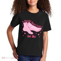 Dont Fall For Me Valentines Day Socks Pct Cna Funny Nurse Kids T-Shirt thumb 2