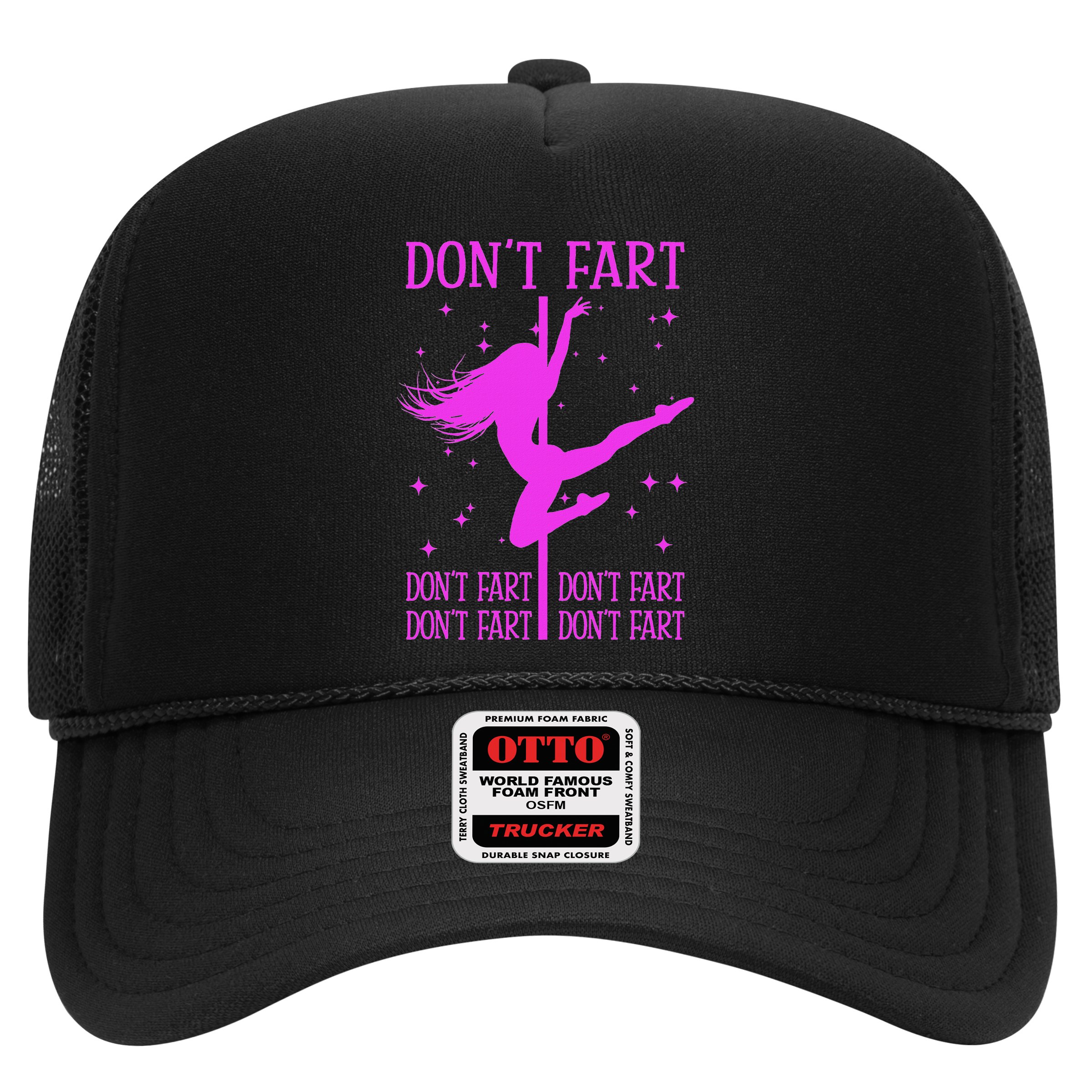 DonT Fart Funny Fitness Pole Dance Gifts Inappropriate Hat