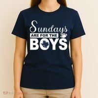 Dallas Football Fans Sundays Are For The Boys T-Shirt thumb 4
