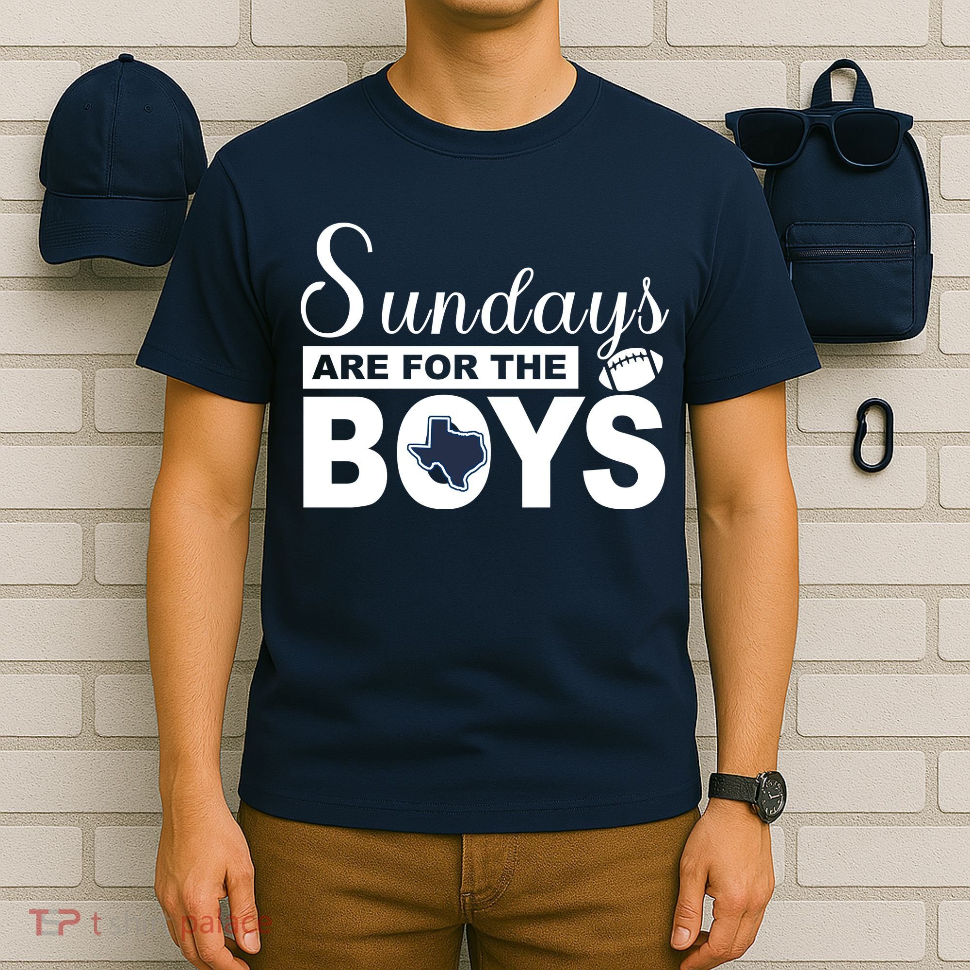Dallas Football Fans Sundays Are For The Boys T-Shirt
