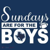 Dallas Football Fans Sundays Are For The Boys Women's Tank Top thumb 5