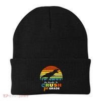 Dinosaur First Grade Im Ready To Crush 1St Grade Gift Beanie thumb 0