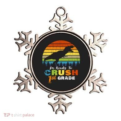 Dinosaur First Grade Im Ready To Crush 1St Grade Gift Ornament
