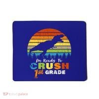 Dinosaur First Grade Im Ready To Crush 1St Grade Gift Mousepad thumb 0