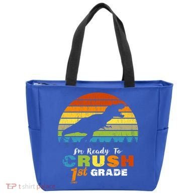 Dinosaur First Grade Im Ready To Crush 1St Grade Gift Tote Bag