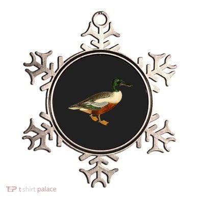 Duck Funny Gift Cute Shoveler Duck Vintage Duck Graphic Gift Ornament