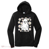 Daisy Floral Ghost Cute Halloween Women's Hoodie thumb 0