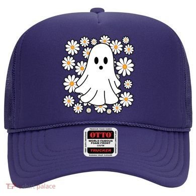 Daisy Floral Ghost Cute Halloween Hat