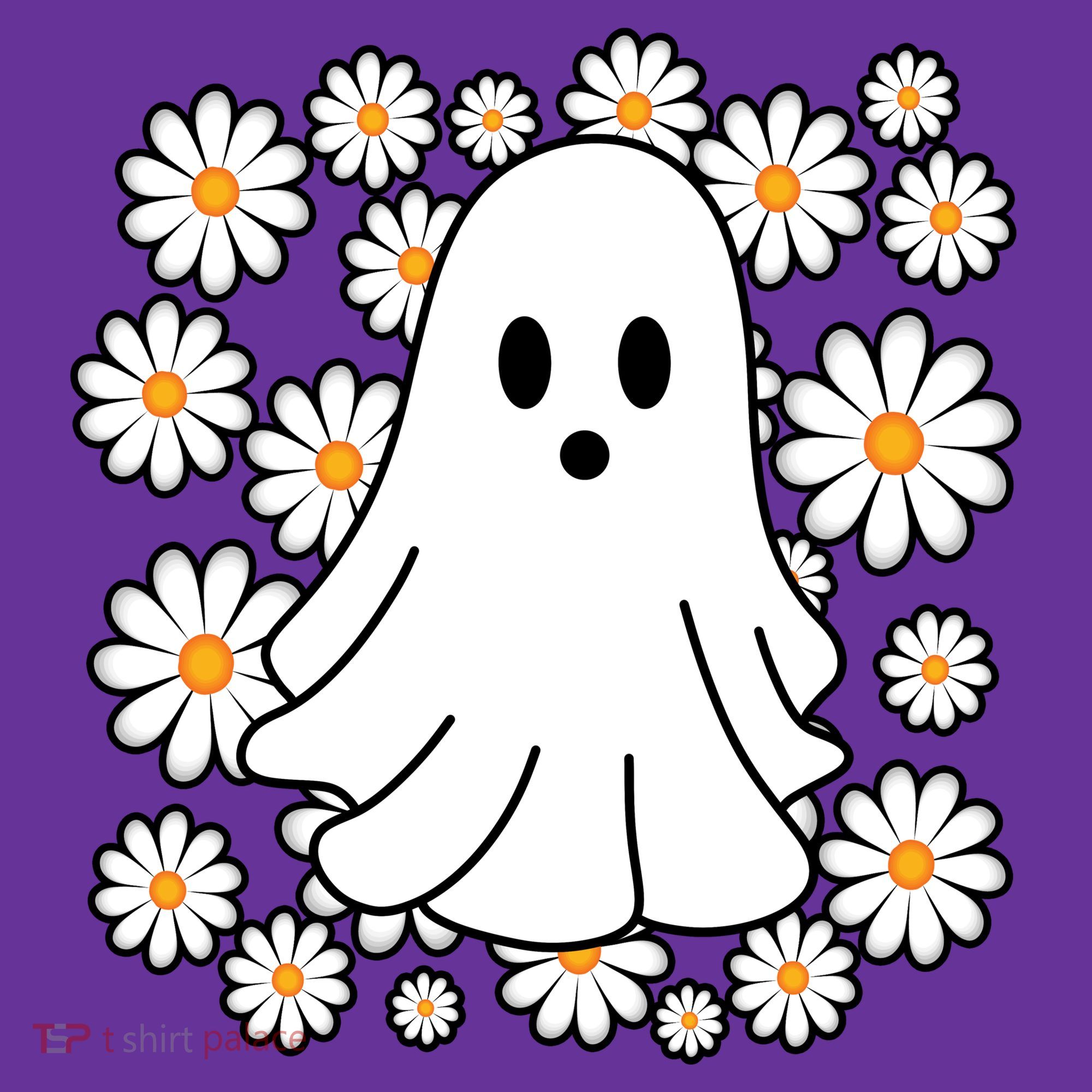 Daisy Floral Ghost Cute Halloween Hat